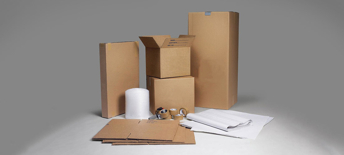 Коробки и упаковочный материал для упаковки